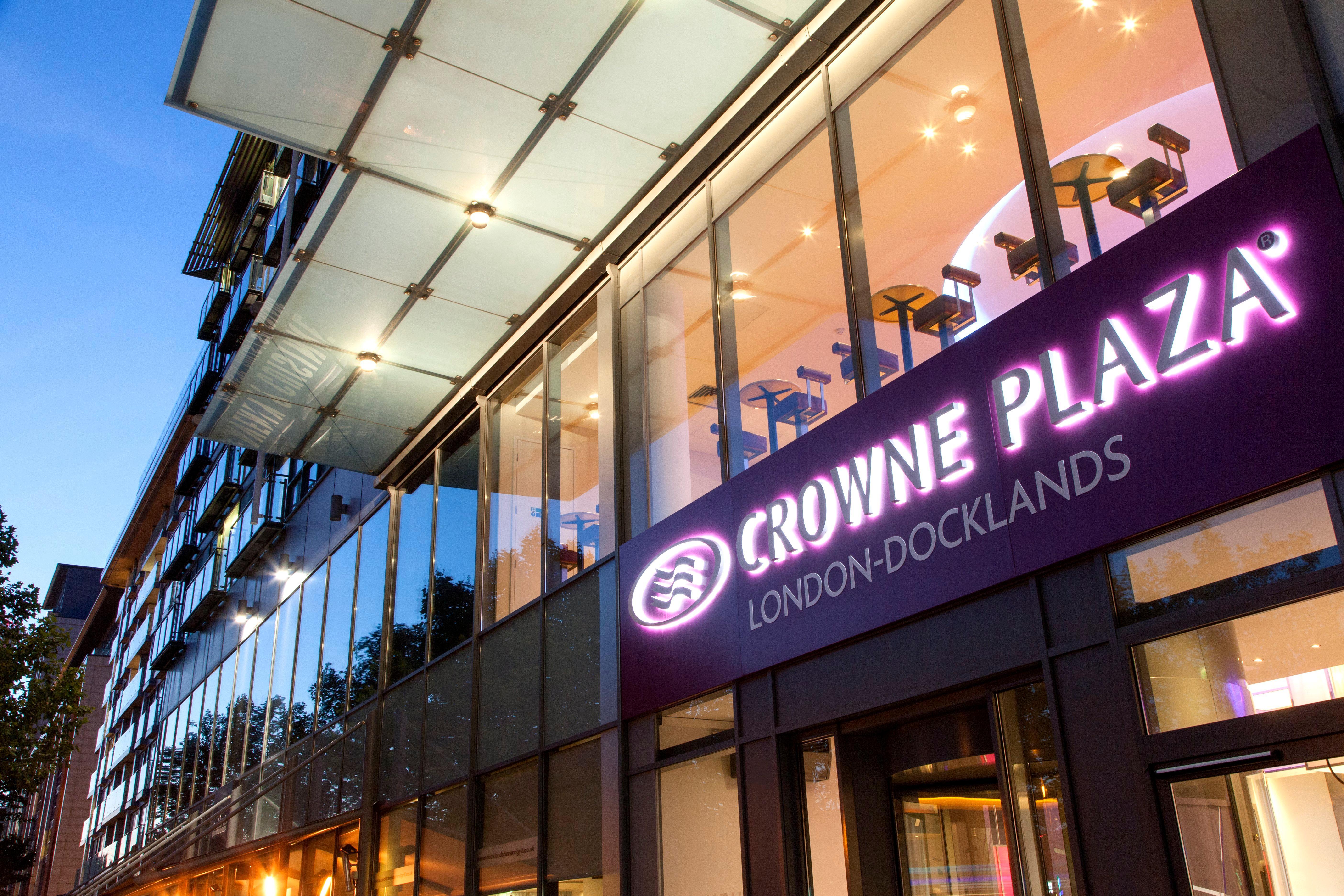 Crowne Plaza London - Docklands By Ihg Hotel Bagian luar foto